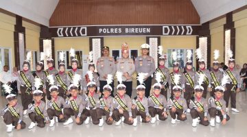 Pocil Binaan Polres Bireuen Ikuti Lomba Polisi Cilik Tingkat Jajaran Polda Aceh Sambut Hari Lalu Lintas Bhayangkara Ke-71